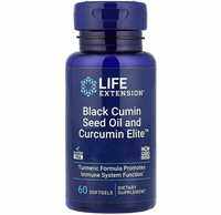 [CT] Black Cumin Seed Oil And Curcumin Elite 60 Softgels Life Extension