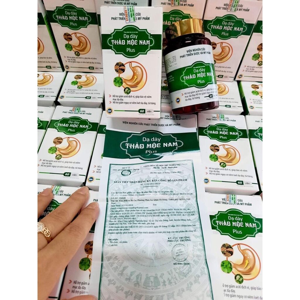DẠ DÀY THẢO MỘC NAM ( mẫu mới)