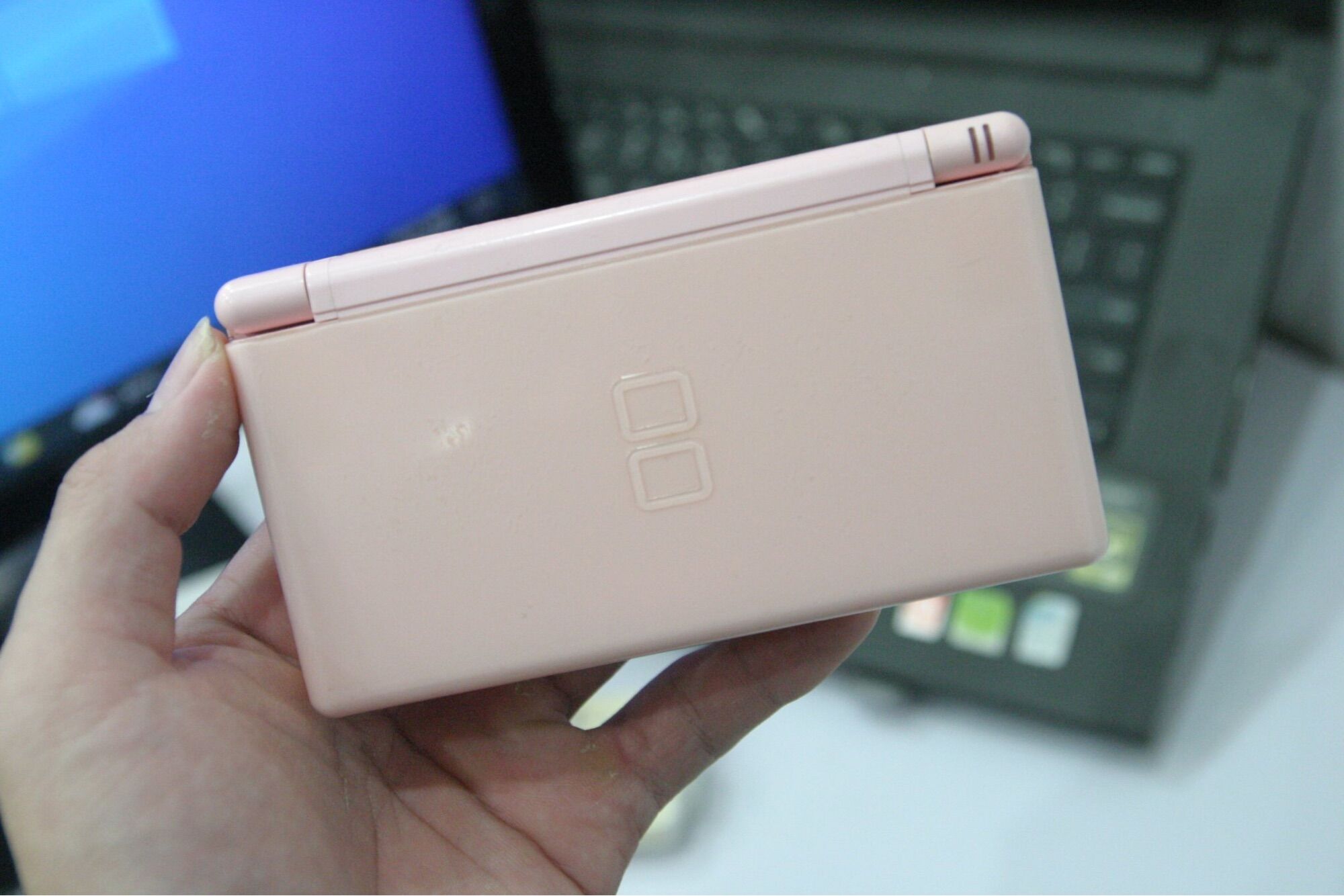 Máy Gameboy Ds Lite hồng 90%