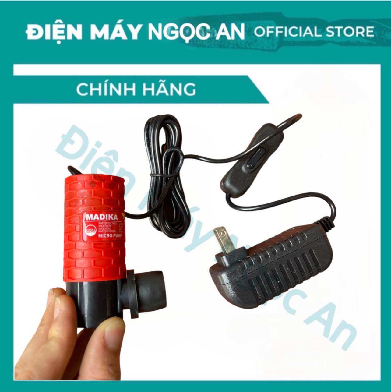 Máy Bơm Nước Mini 12v Dùng Cho Máy Cắt Rãnh Tường, Bể Cá
