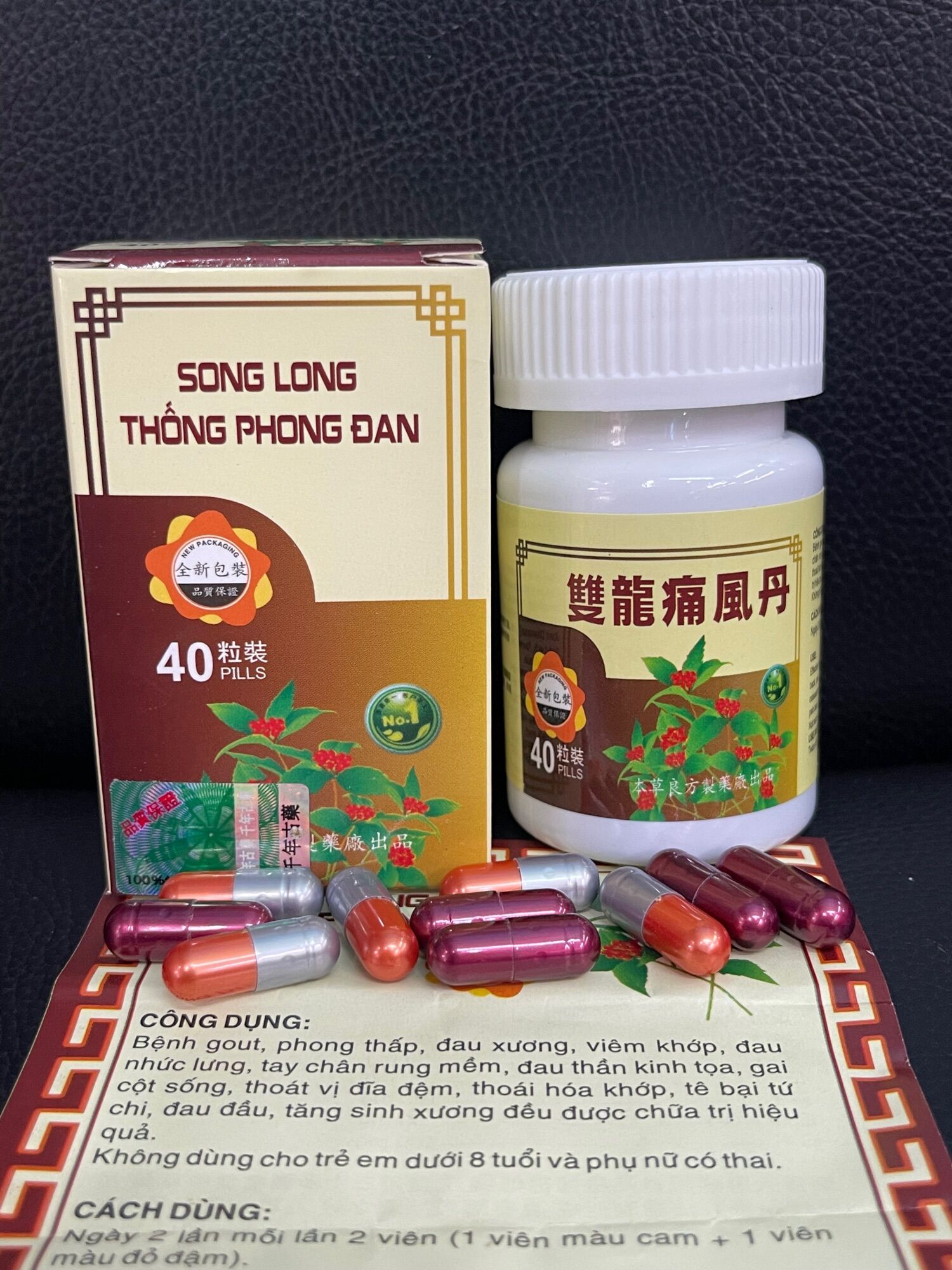 Song long thống phong đan xương khớp