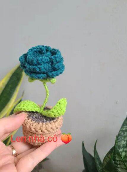 Hoa Hồng Len Handmade