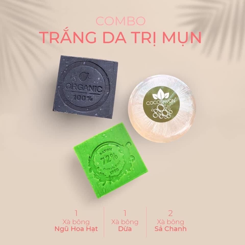 Xà bông trắng da giảm mụn lưng, mụn ngực, mụn mông Cocosavon hoàn toàn thiên nhiên -xà phòng mụn lưng, trắng mông, xà bông trắng da, xà bông nghệ tươi xuất khẩu Hàn Quốc Healthcare.shop