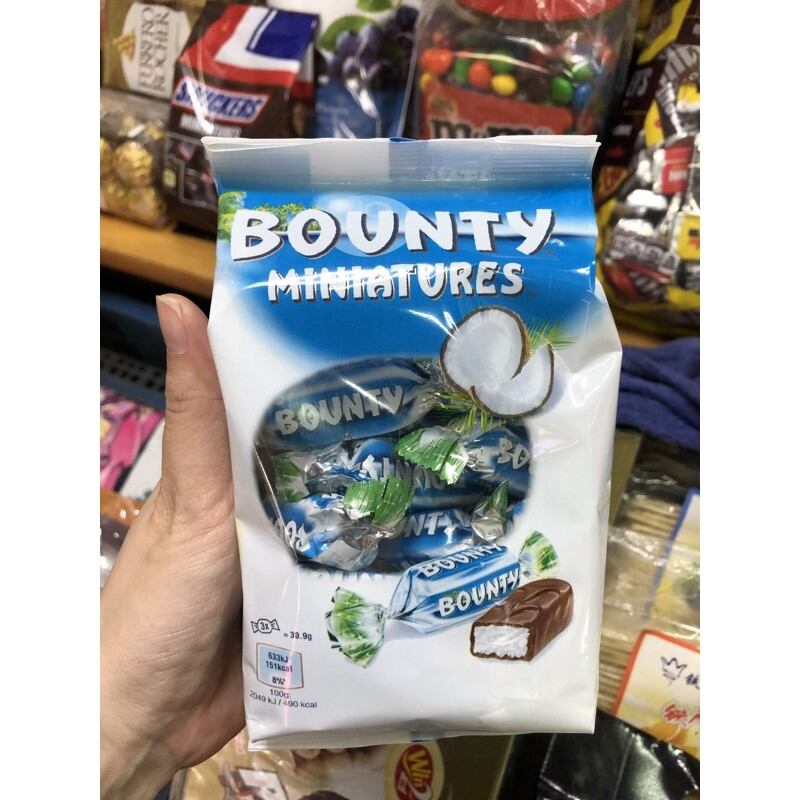 (4 Loại) Socola Snickers/ Bounty/ Twix/ Mars Gói 150gr