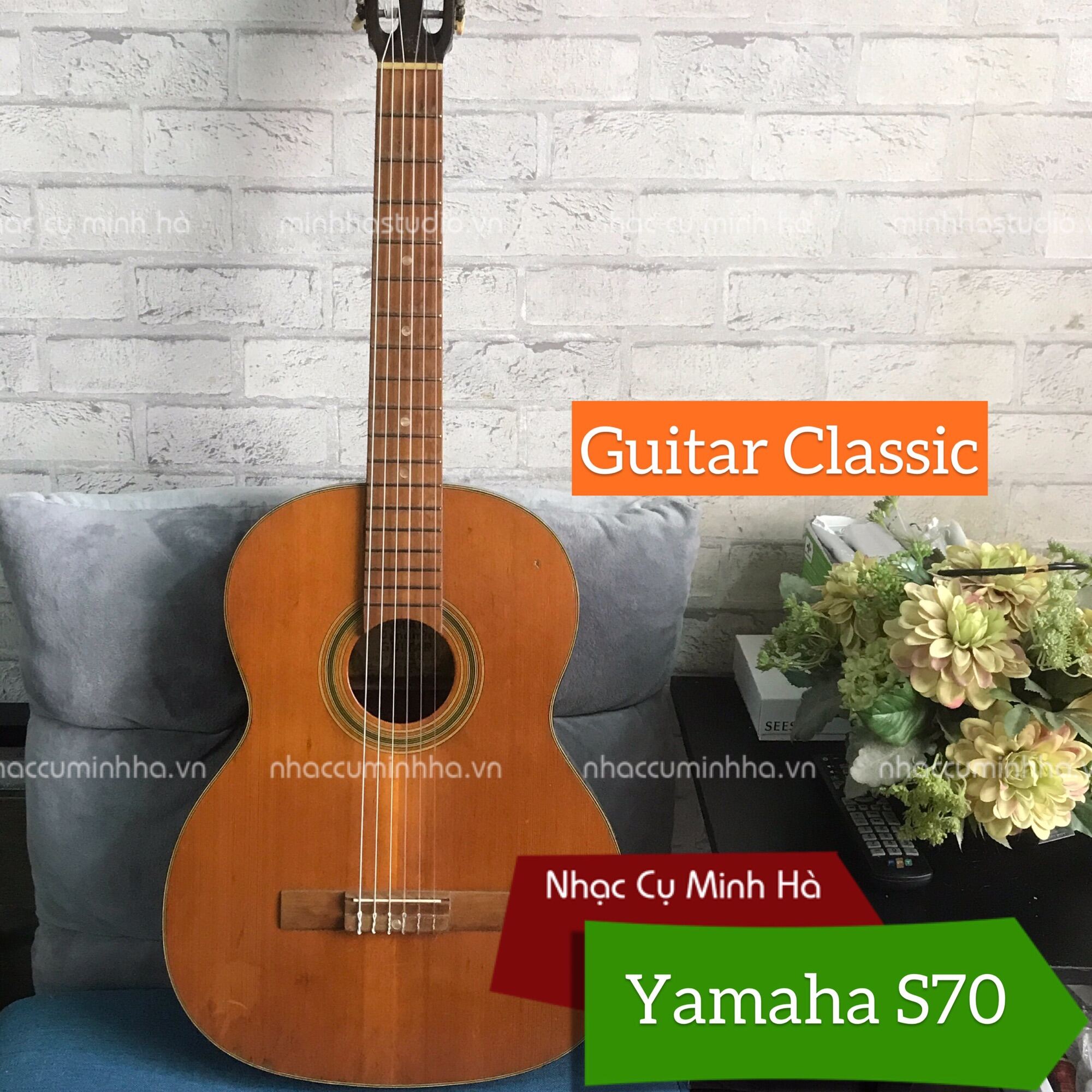 Guitar Classic Nhật Yamaha S70 đã qua sử dụng, chơi tốt, âm thanh hay