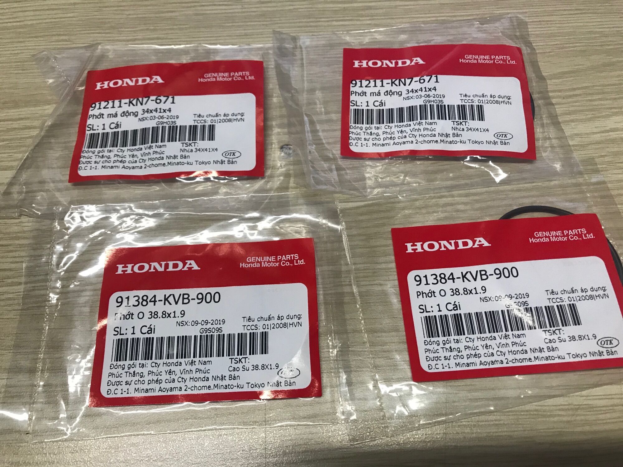 Phốt puly tay ga Honda