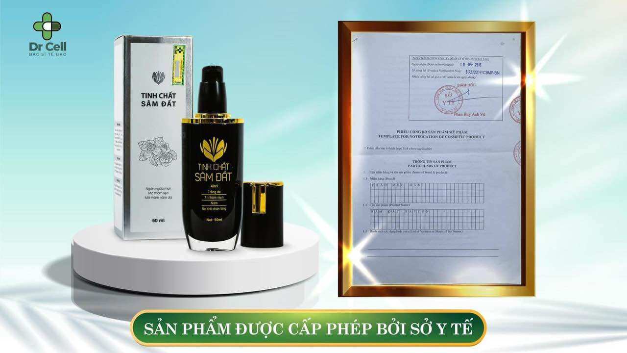 Tinh Chất Sâm Đất DR CELL 50ml