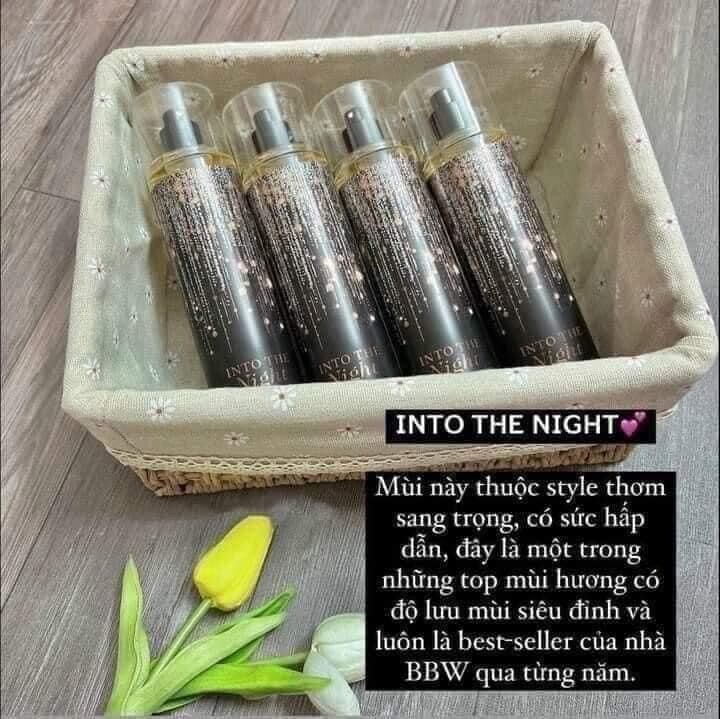Xịt thơm body mist Into the Night (có nhũ)