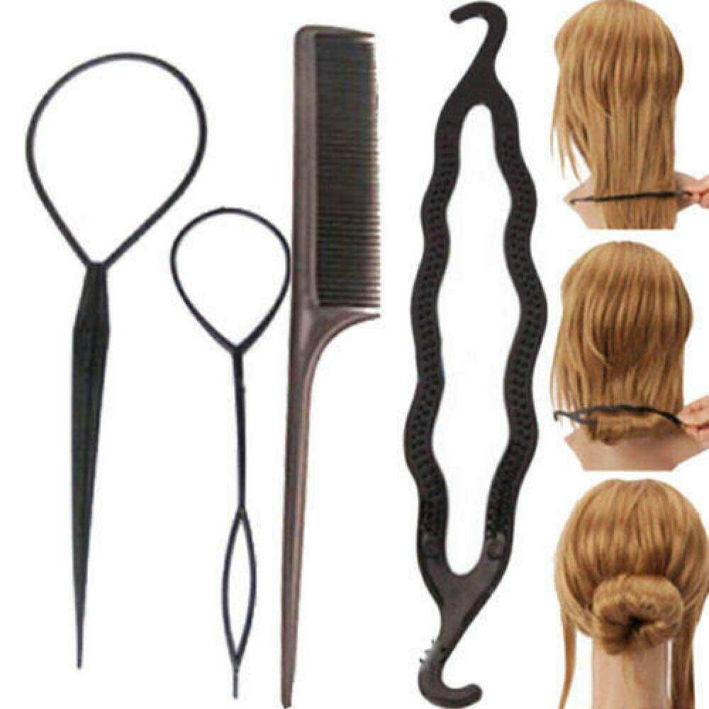 Bộ dụng cụ tạo kiểu tóc 4 món