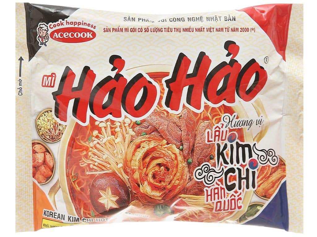Mì hảo hảo vị kim chi 30 gói 75g