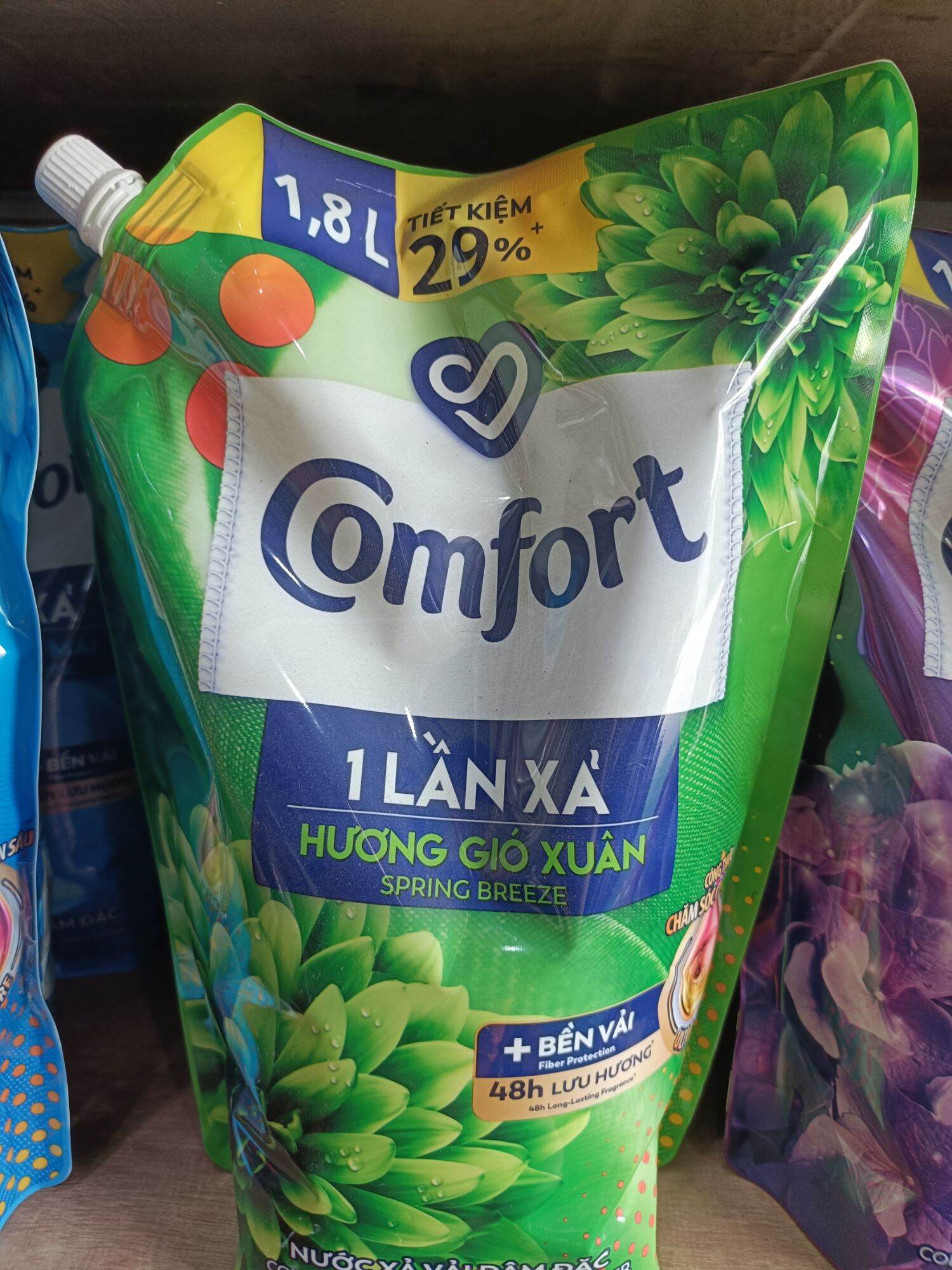 1.8L bag deep care Comfort fabric softener