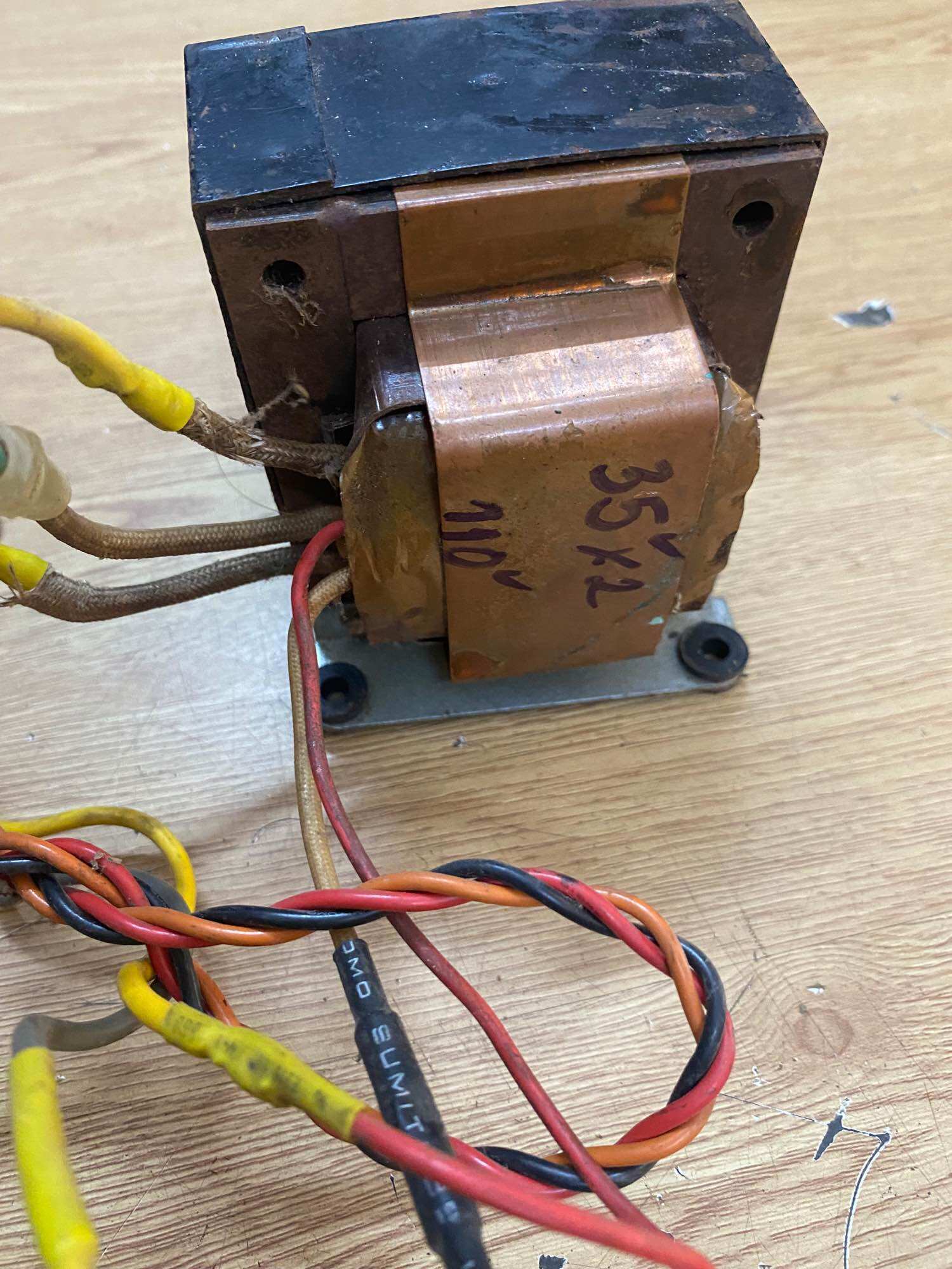 Tăng phô amply Japan, cục nguồn tháo amply bãi nhật, nguồn amply 110v ra 35v đôi