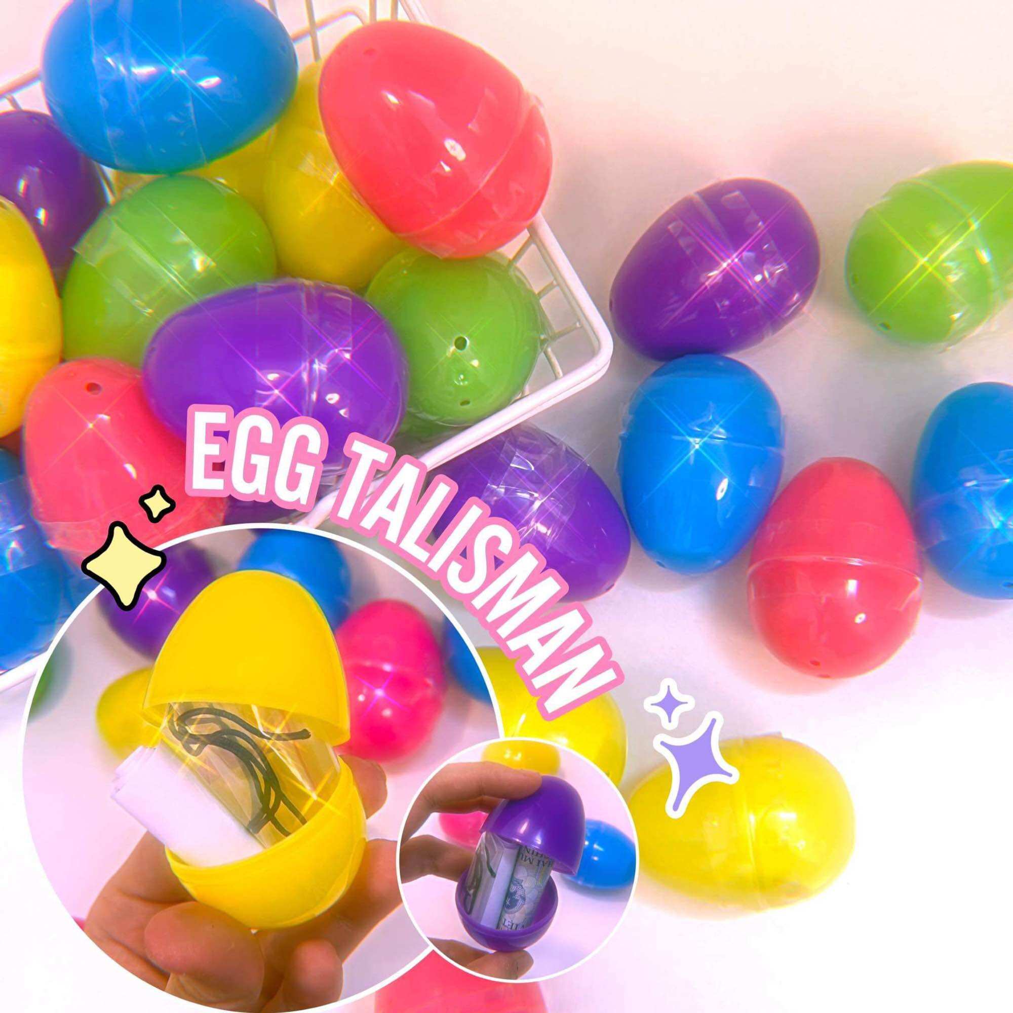 Egg talisman - vòng tay chỉ xanh