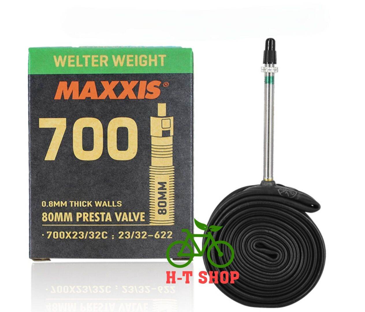 Ruột- Săm xe đạp Maxxis 700X23C/32C/80mm FV Welter Weight Tube