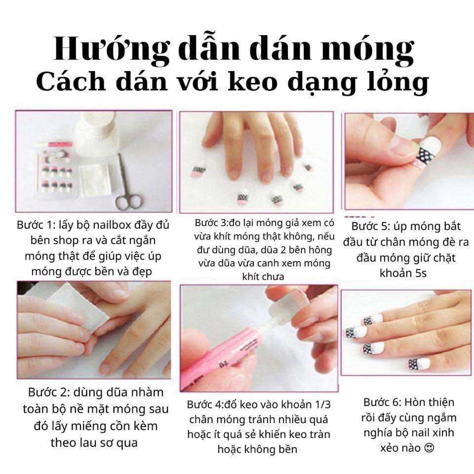 Combo nail của khách