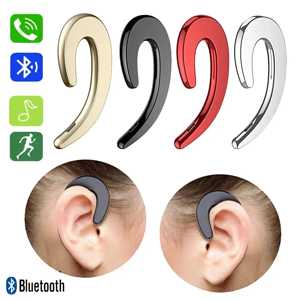 Đa Năng Dẫn Truyền Xương Tai Nghe Không Dây Bluetooth 4.2 Thể Thao Tai Nghe Stereo Cho Laptop Máy Tính Bảng Tương Thích Với Xiaomi iPhone 7 8 X