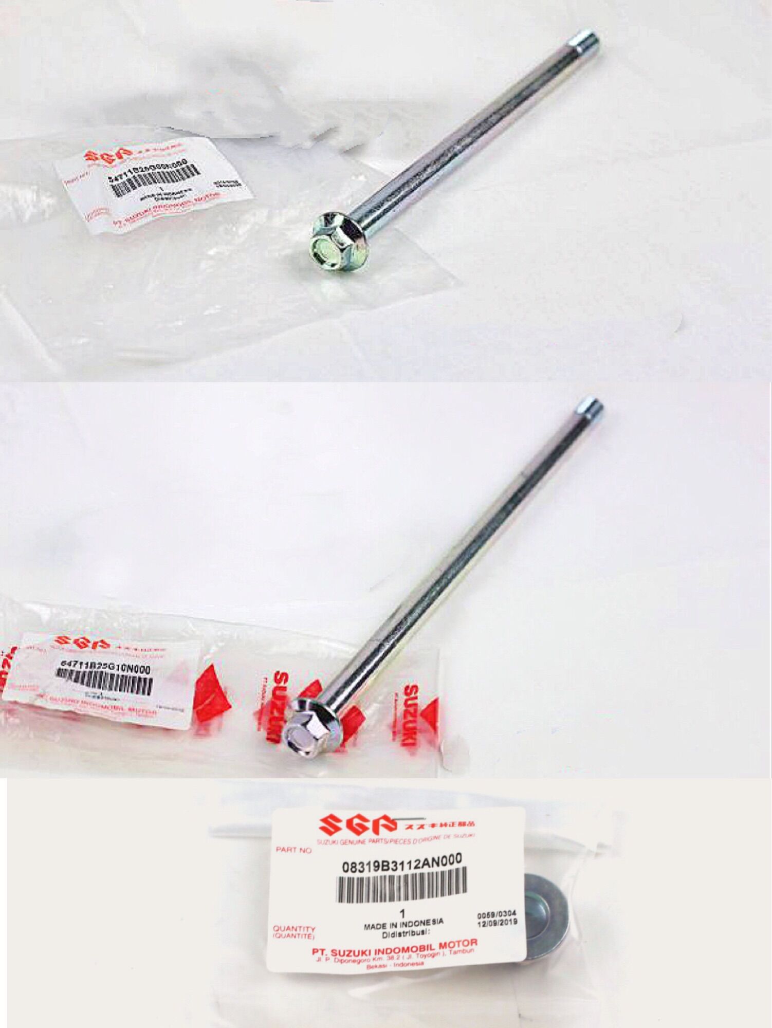 Cốt mâm trước/ sau xe Satria/ Raider fi chính hãng suzuki