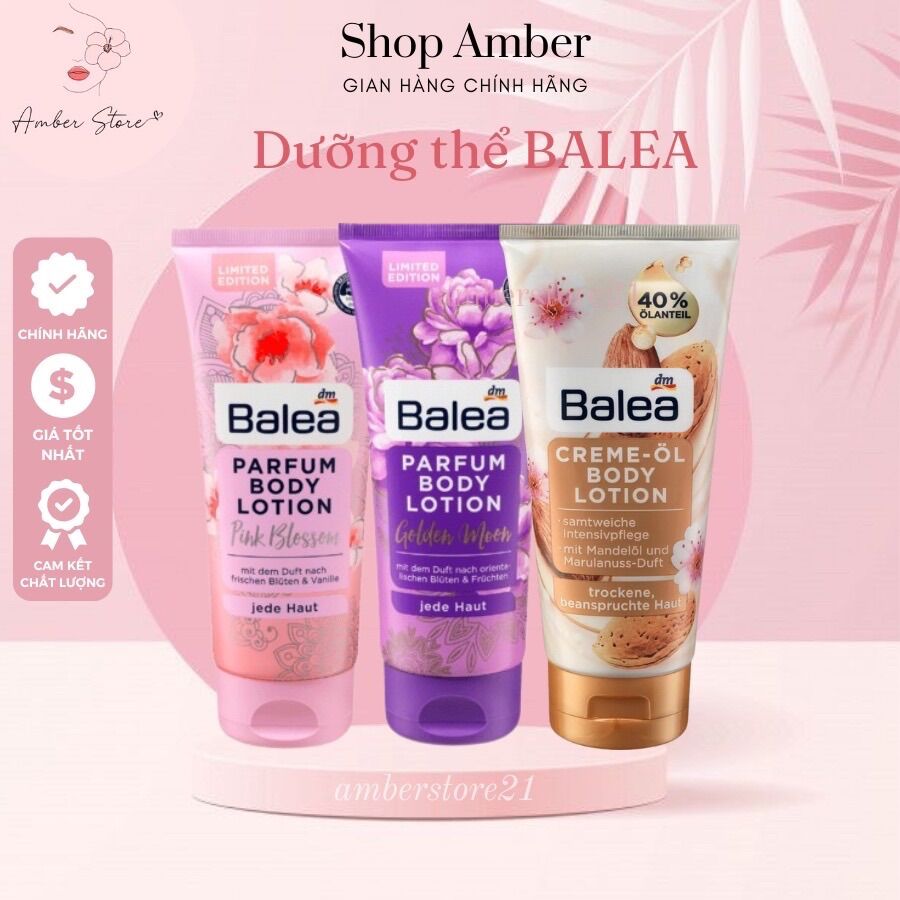 [HÀNG NỘI ĐỊA ĐỨC] - Kem dưỡng thể nước hoa Balea (Body lotion)