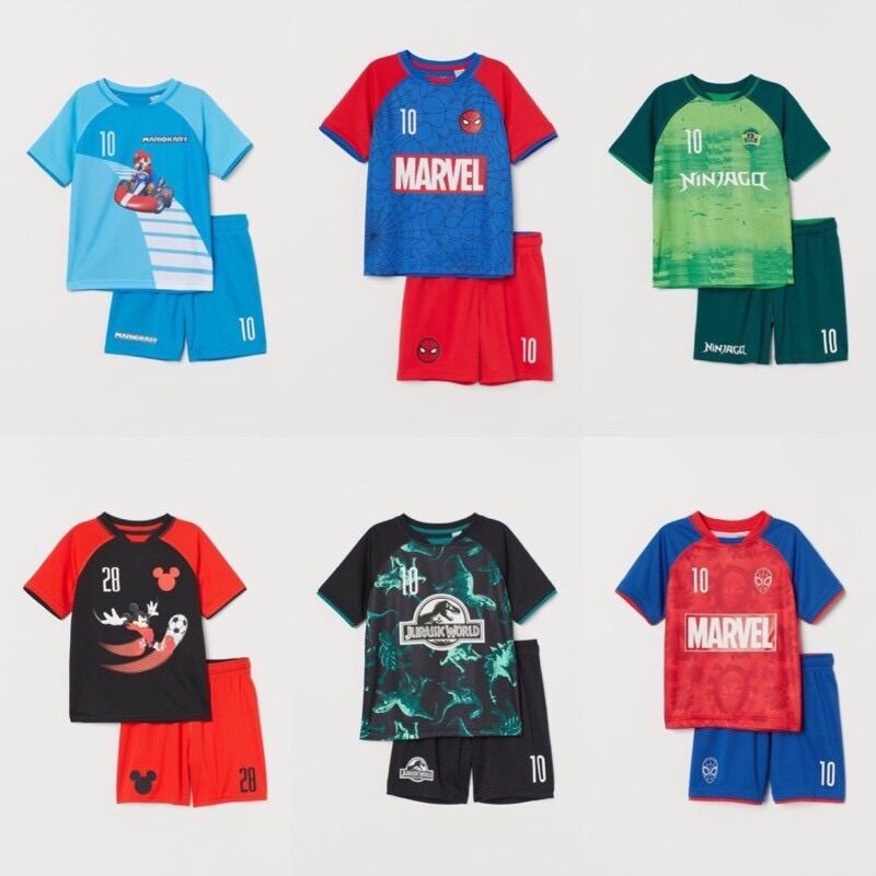 Set bộ thể thao thông hơi cao cấp cho bé trai