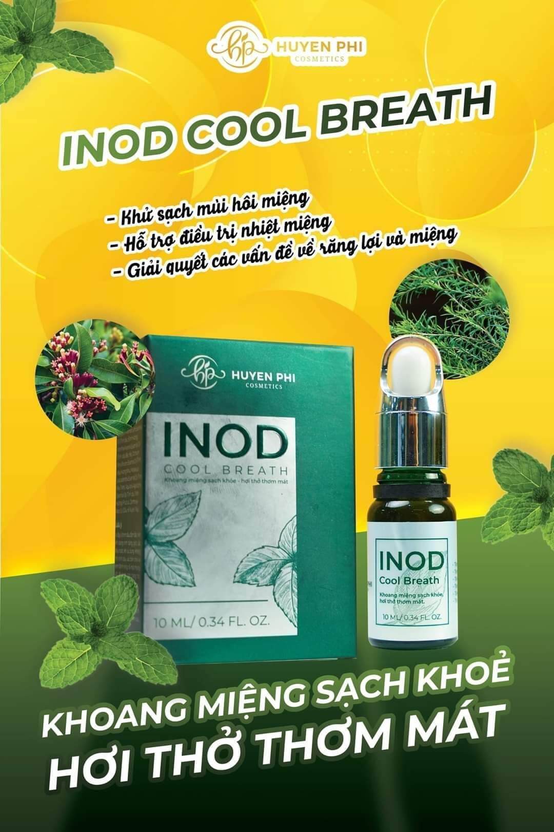 Tinh dầu răng miệng inod