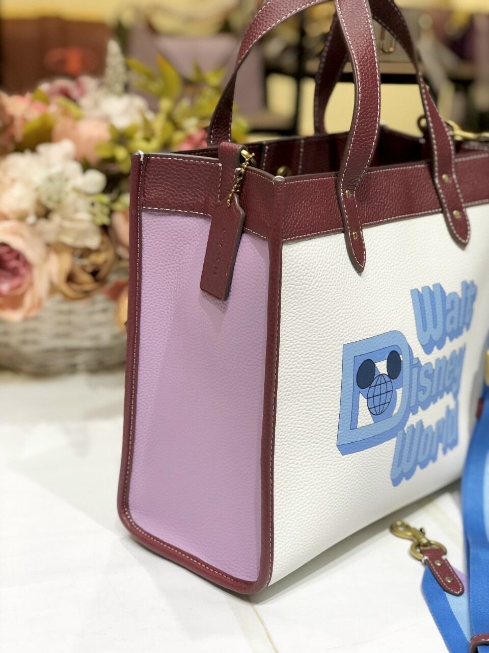 TÚI DISNEY X C.OACH FIELD TOTE SIÊU SANG