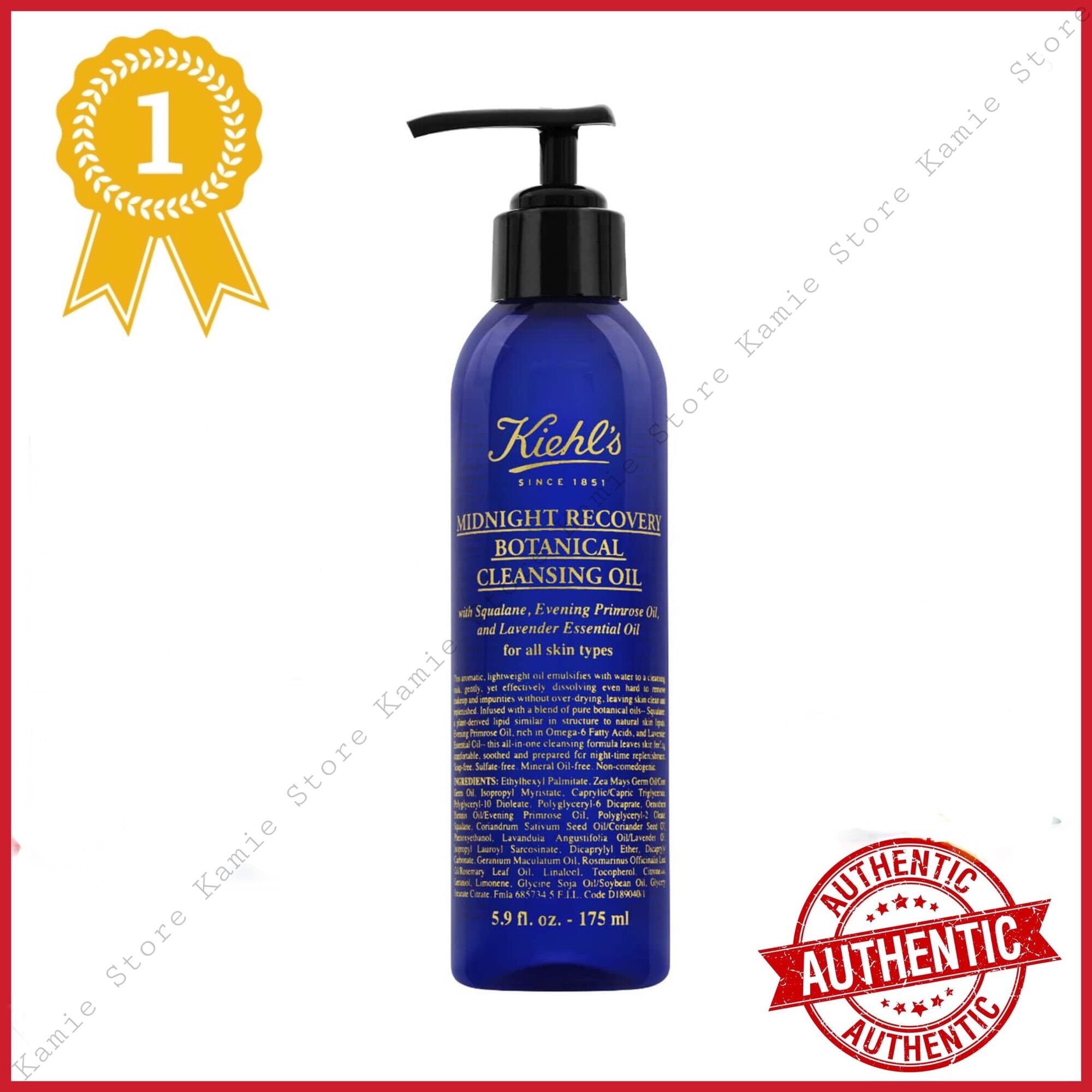Dầu Tẩy Trang Kiehl’s Midnight Recovery Botanical Cleansing Oil 175ml