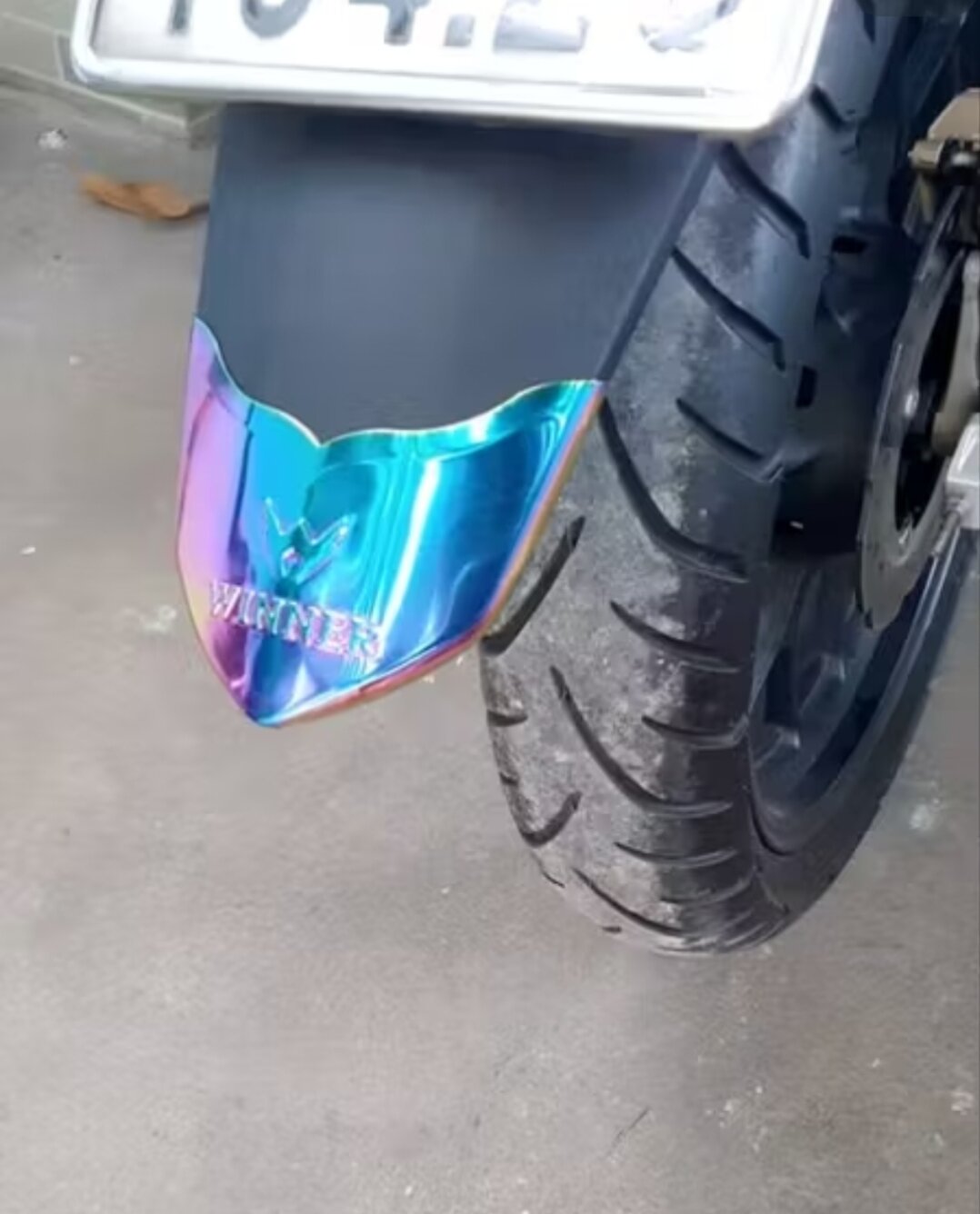 Bộ ốp mỏ dè titan xe WINNER X