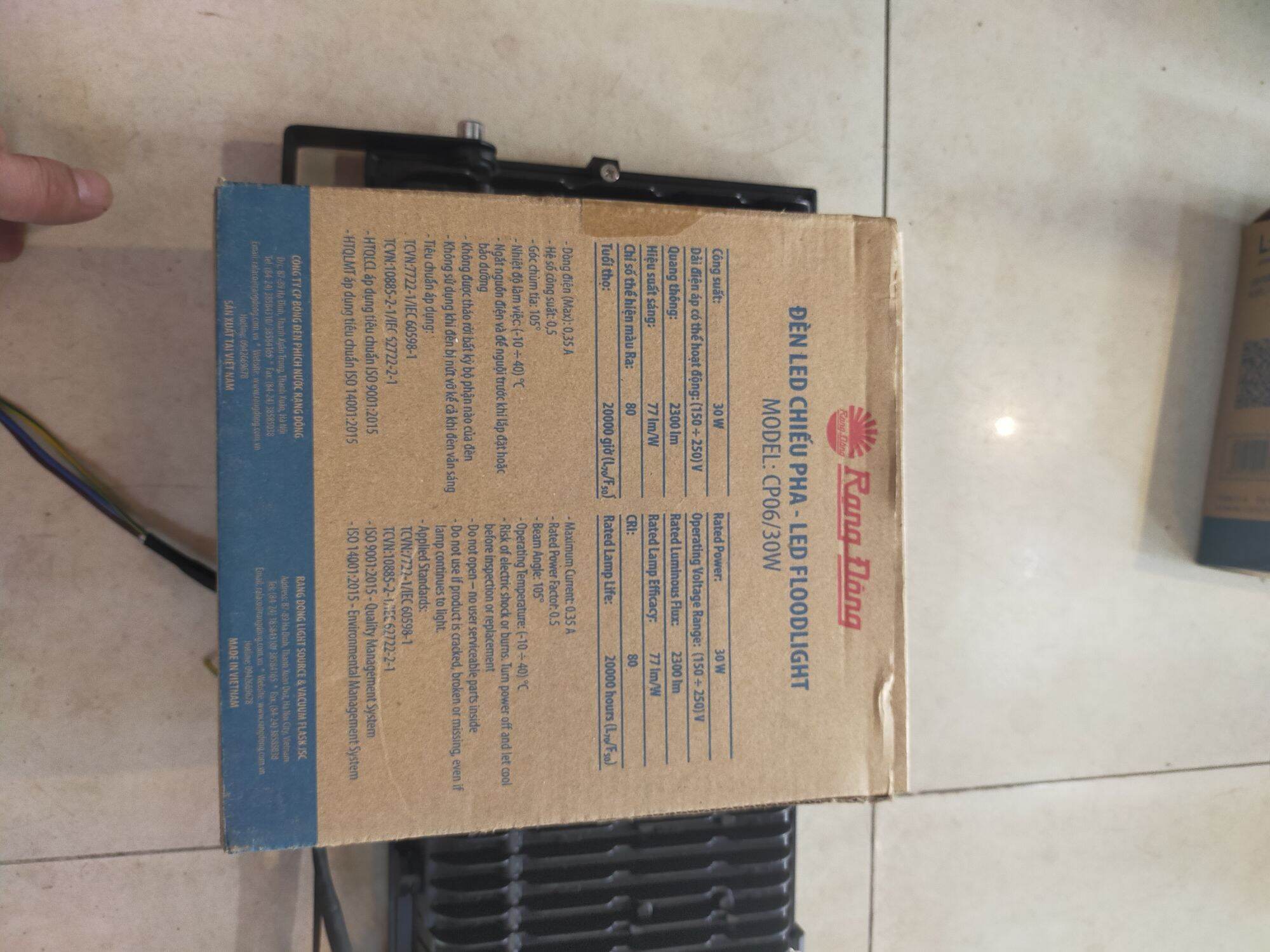 Chiếu pha 06 rạng đông 10w-20w-30w-50w