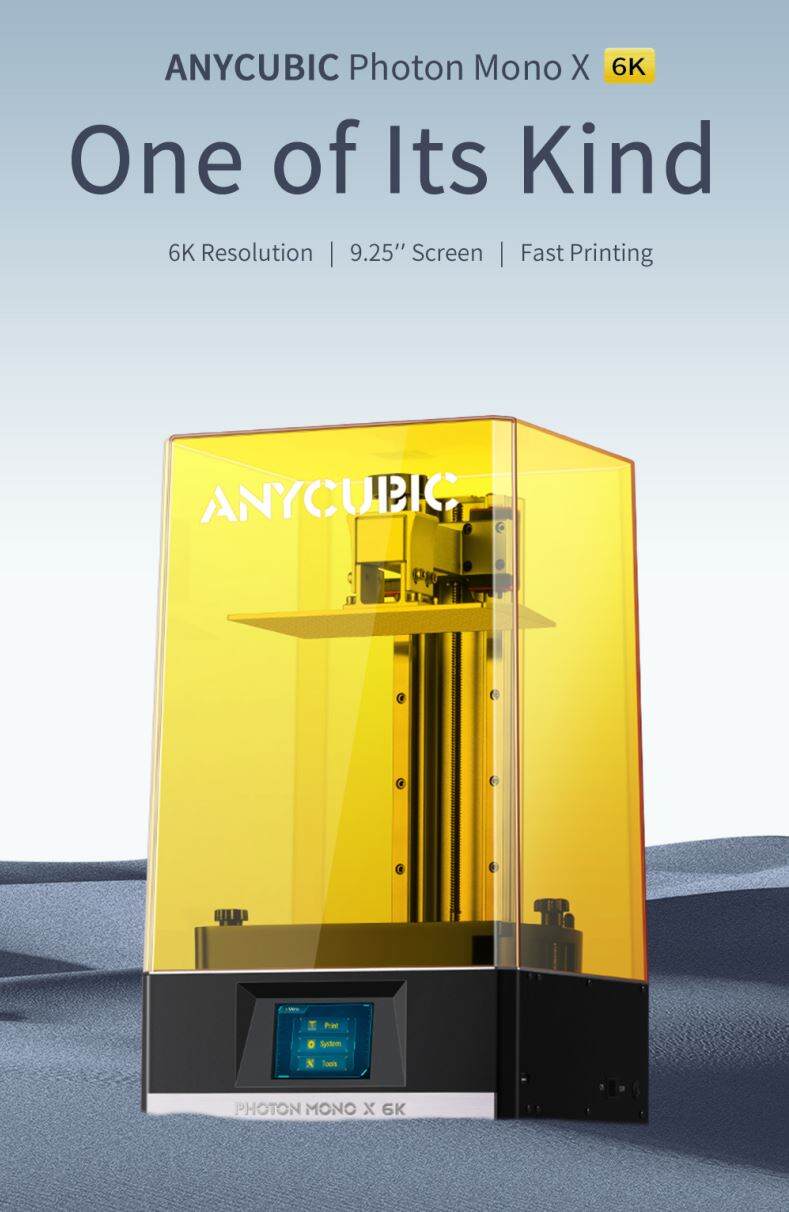BH 1 năm  Máy in 3D Anycubic Photon Mono X 6k màn hình LCD đơn sắc 9.25
