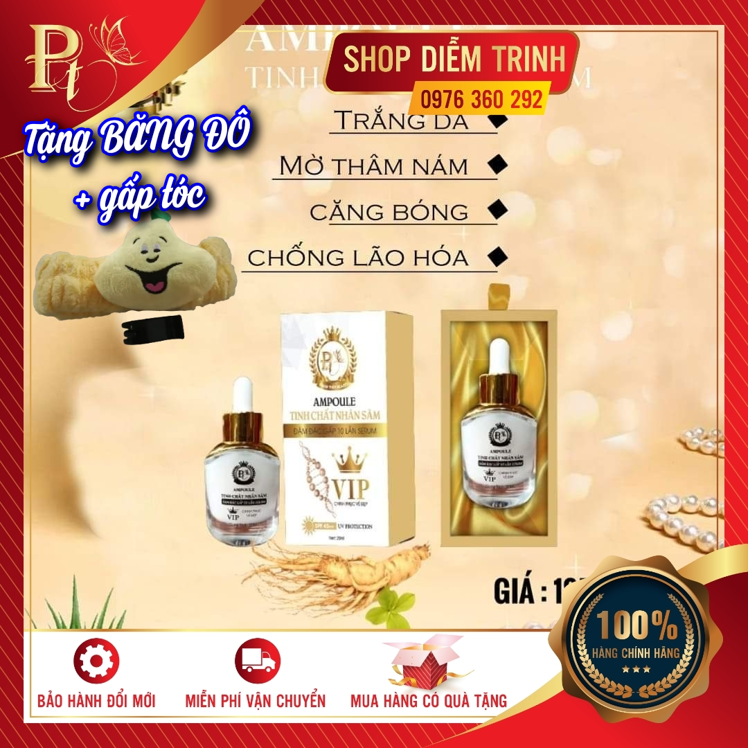 Combo 2 Huyết thanh nhân sâm 20ml spf45+