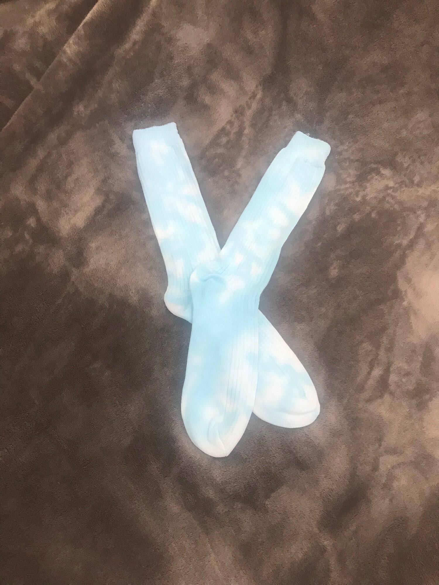 Tie dye socks