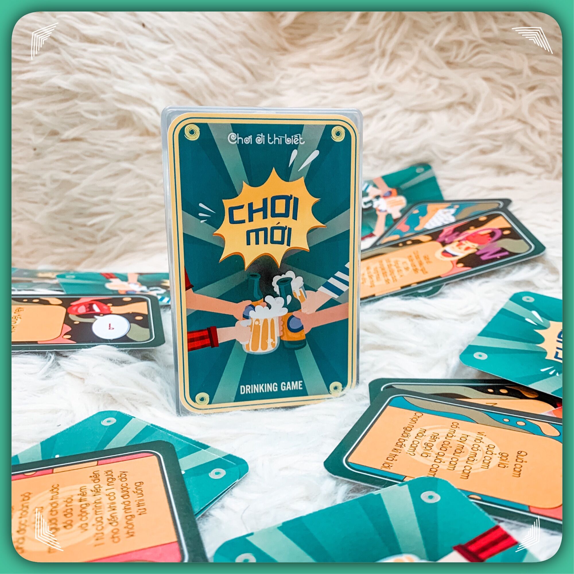 Bộ Bài “Chơi Mới” - Drinking Game Phiên Bản khó đỡ về các thử thách cũng lũ bạn khi ngồi nhậu.