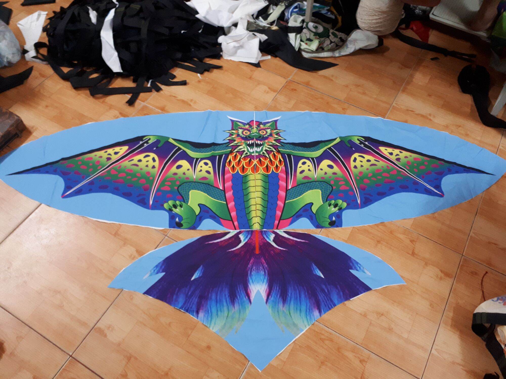 Áo diều in 3d 1m80 rơi