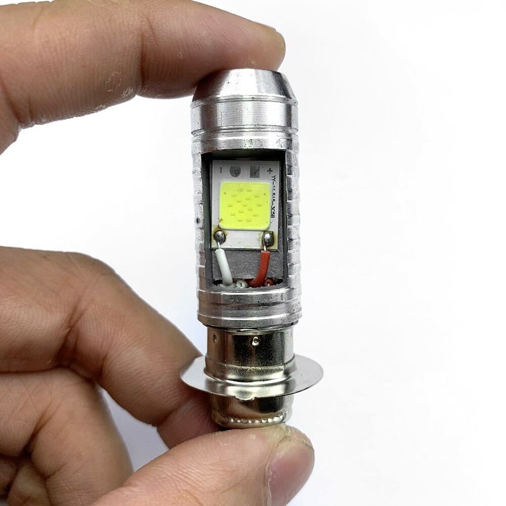Đèn Pha Cob Chân M5 Led Vuông Gắn Xe Đời Cũ