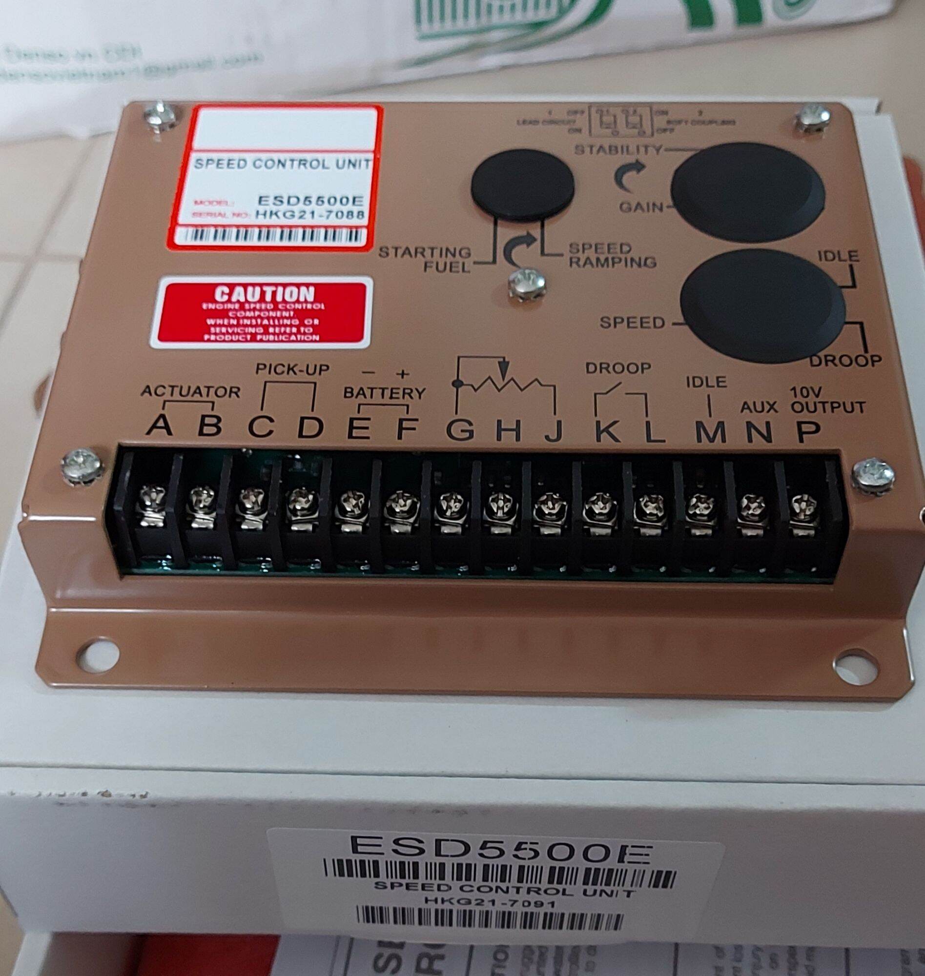 Bộ điều tốc ESD 5500E dùng cho máy phát điện