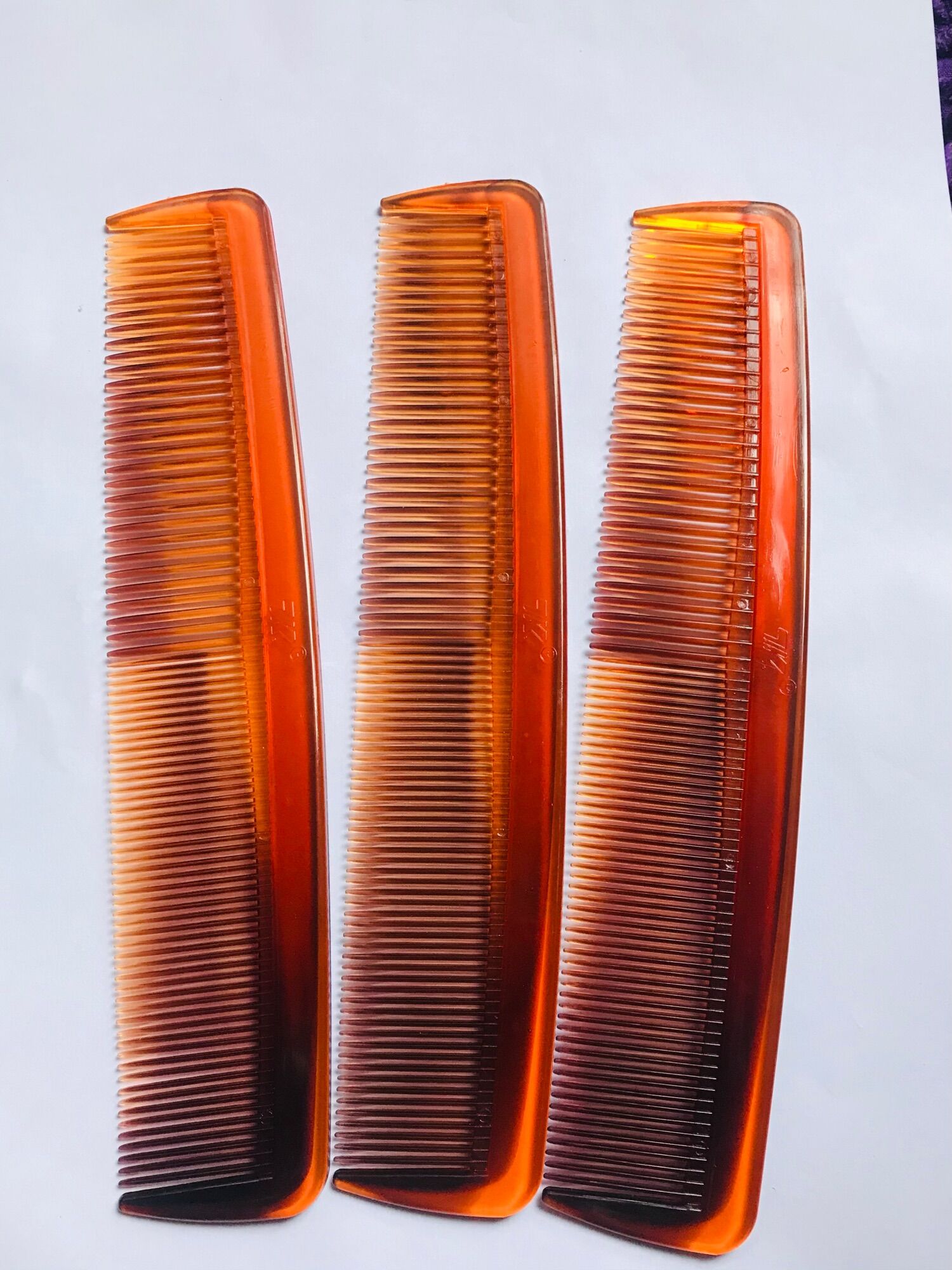 Sỉ_ 50 Cái Lược Nâu Bóng Đại, chắc chắn, sang trọng (Dài 20cm)