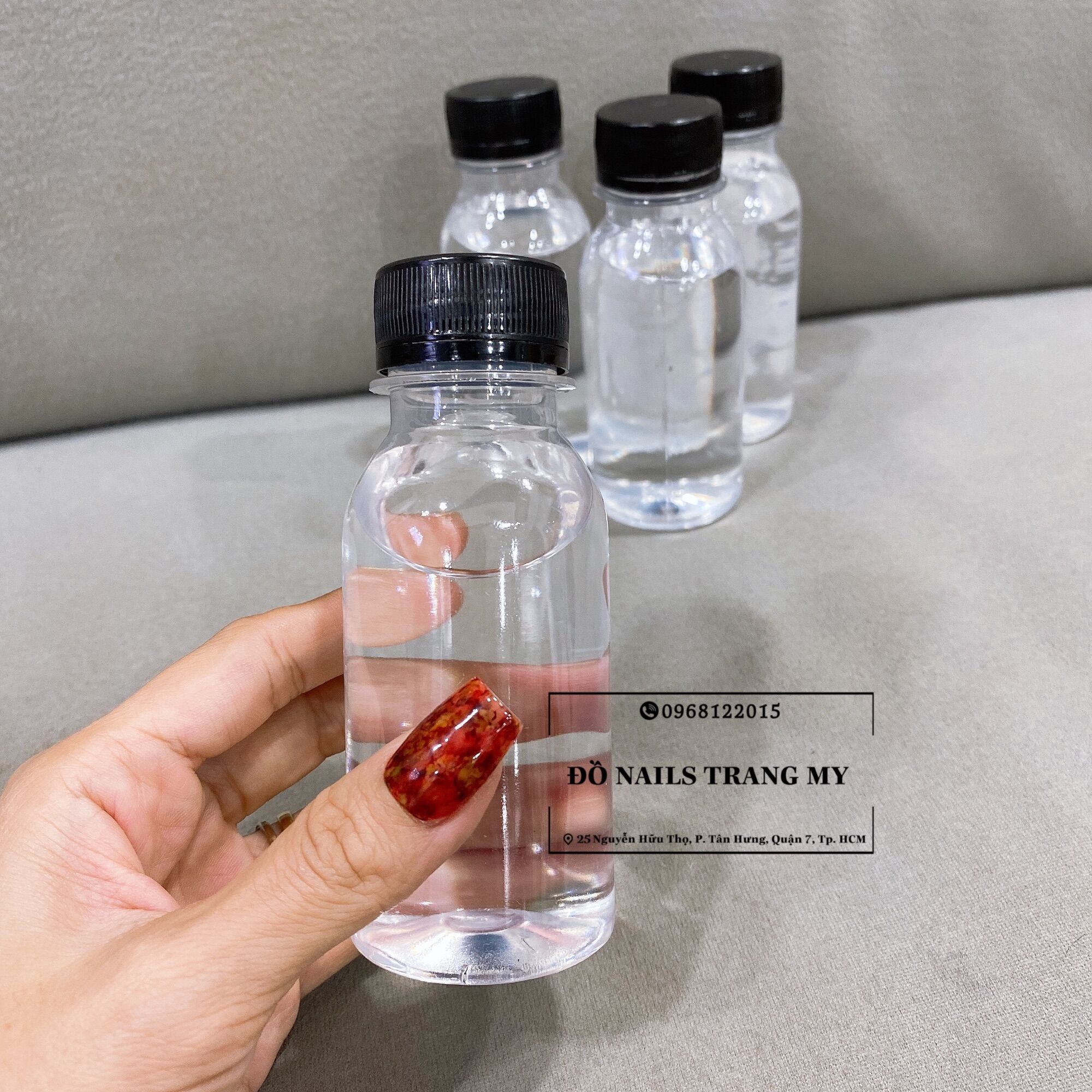 Nước làm hoa nail, siêu dẻo, mịn bột