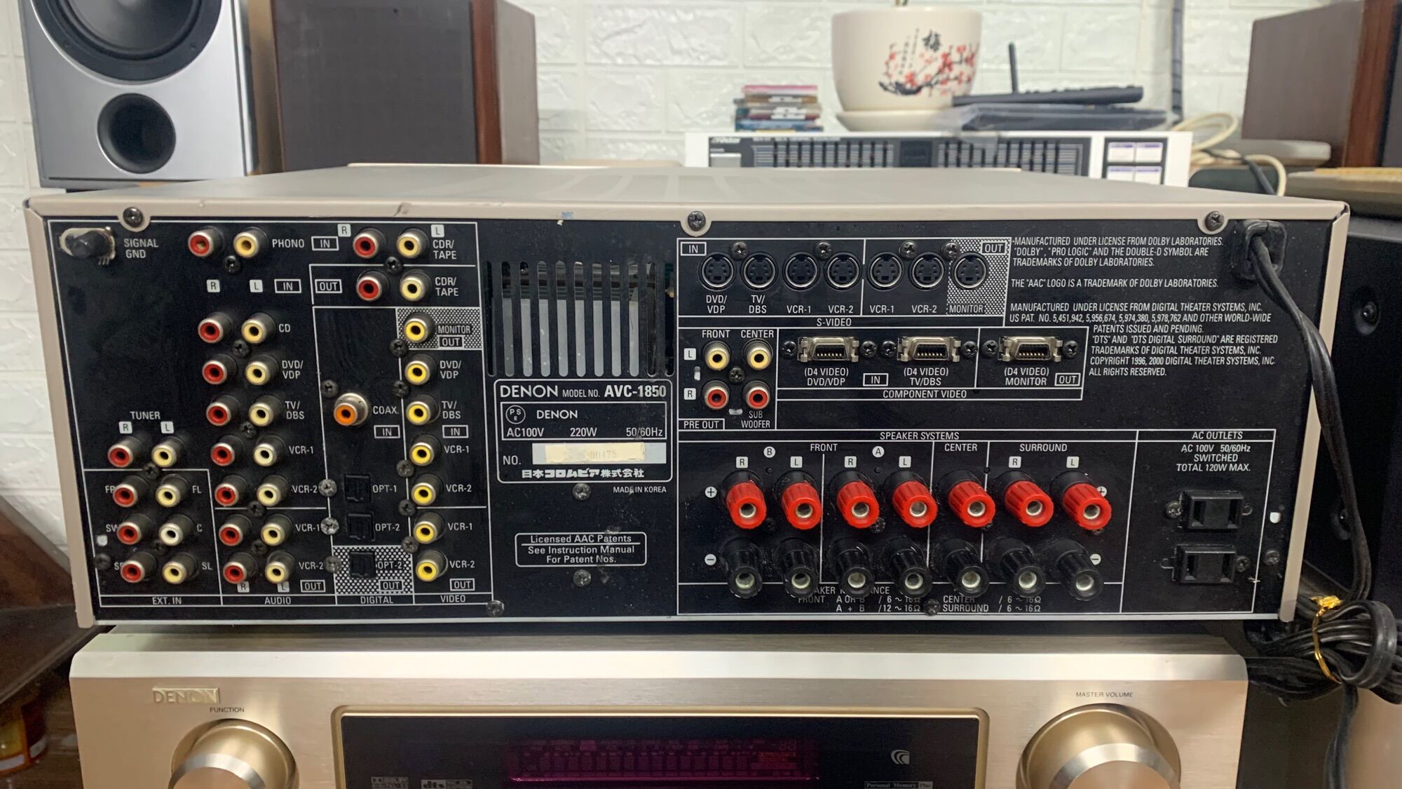 Amply Denon AVC-1850