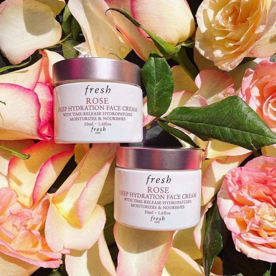 Kem dưỡng Fresh Rose Deep Hydration Face