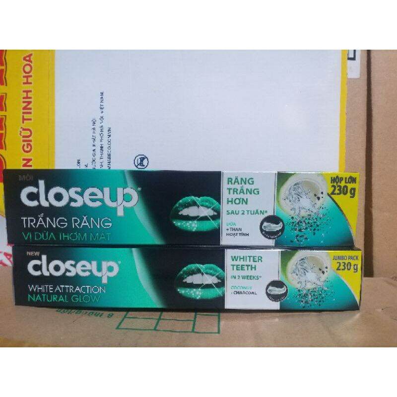 Kem đánh răng CLOSEUP 230g Trắng Răng Vị Dừa