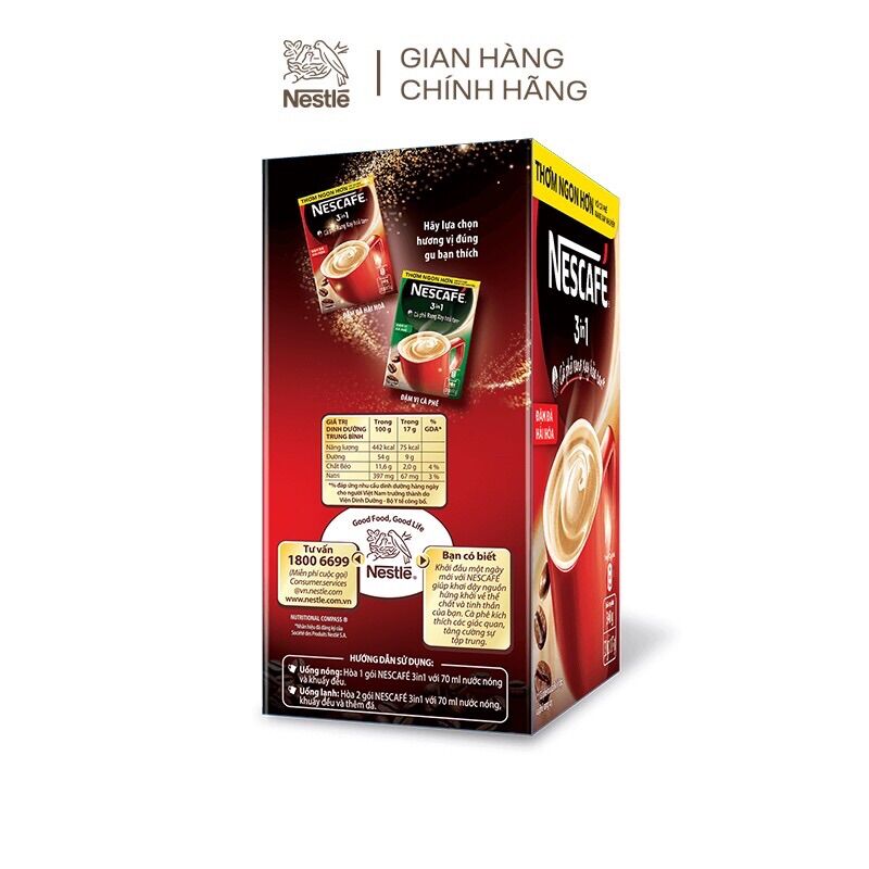 Cà Phê Nes- Cà Phê Sữa Đá ( Hộp 20 gói )
