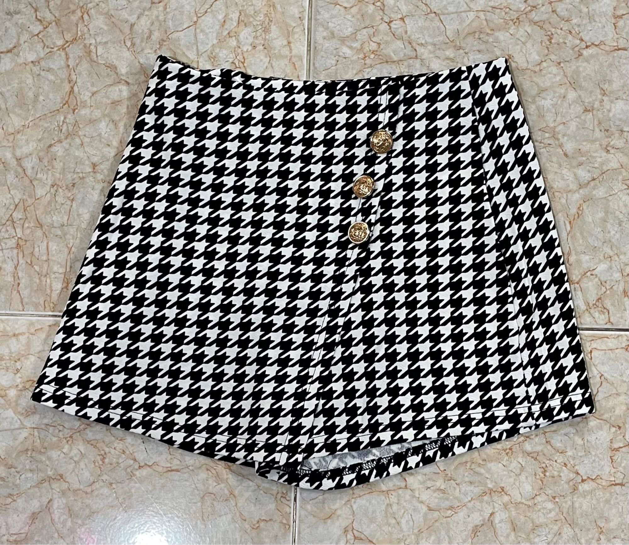 Quần shein auth giả váy ôm tôn dáng size xs m
