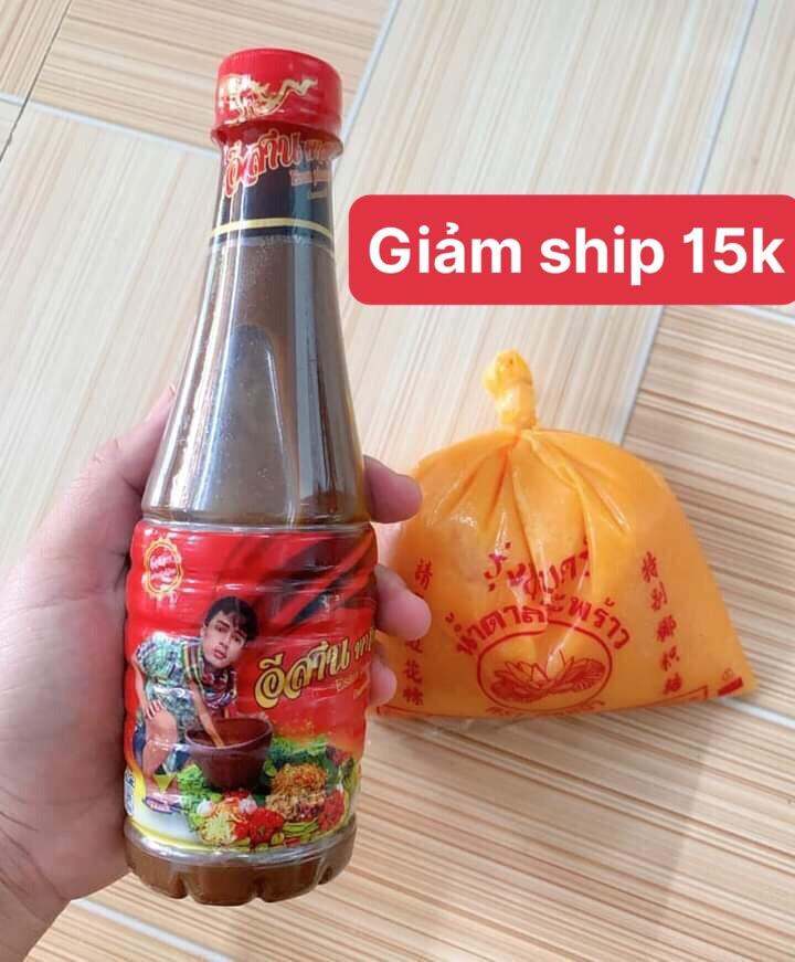 Mắm trộn gỏi đu đủ chàng trai thái lan siêu ngon