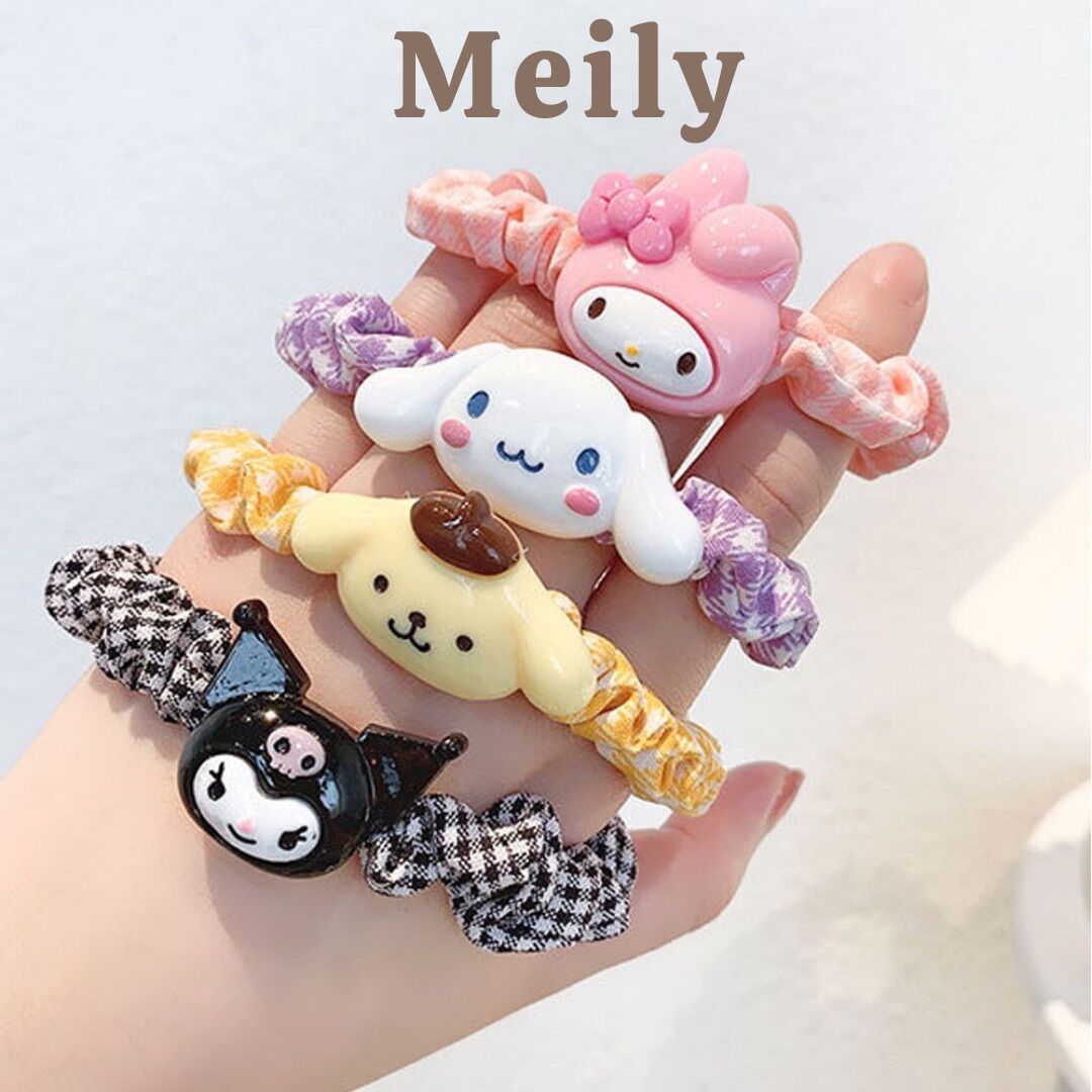 Dây cột tóc, buộc tóc hình thú dễ thương Meily Store