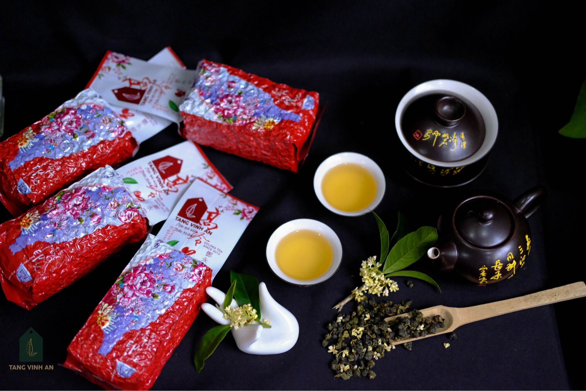 Trà Oolong Quế Hoa - Túi 100gr -  Tằng Vĩnh An