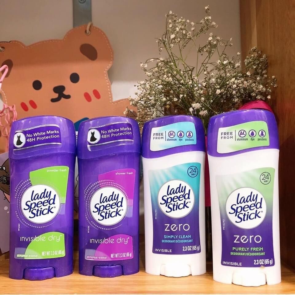Lăn khử mùi dạng sáp lady speed stick