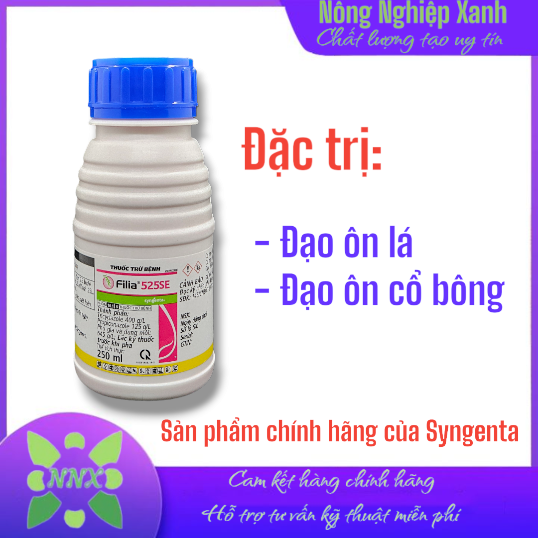 Thuốc trừ bệnh filia 525se 250ml - đạo ôn