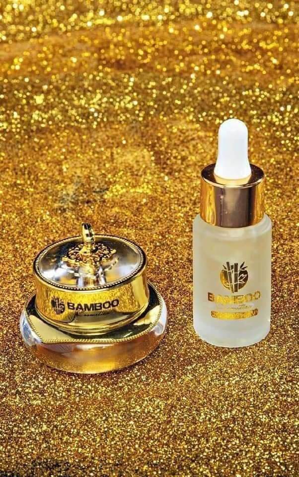 💥Mẫu 2024💥Combo Serum Bamboo và Kem Face Lụa Bamboo (kèm quà)
