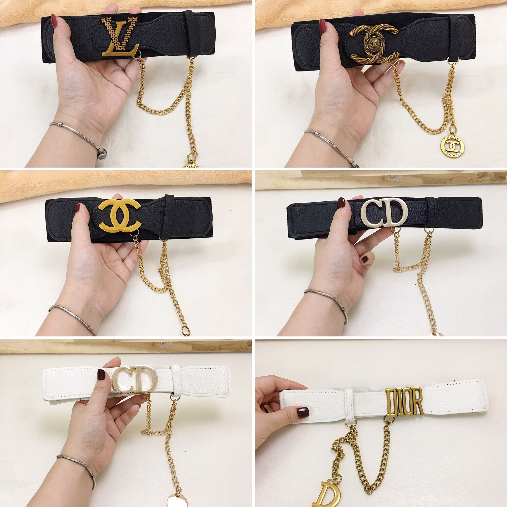 Đai Váy Đủ Hiệu Kèm Xích