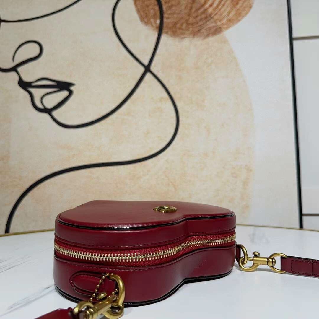 Coach heart crossbody bag siêu sang chảnh